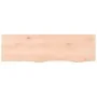 Estante de pared madera maciza roble sin tratar 100x30x(2-6) cm by , Shelves and shelves - Ref: Foro24-363562, Price: 73,06 €...