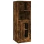 Aparador alto madera contrachapada roble humo 36x35,5x103,5 cm de , Aparadores - Ref: Foro24-816325, Precio: 65,51 €, Descuen...