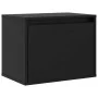 Armario de pared de madera maciza de pino negro 45x30x35 cm by , Shelves and shelves - Ref: Foro24-813443, Price: 46,74 €, Di...