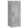 Armario de pared madera ingeniería gris hormigón 34,5x34x90 cm by , Sideboards - Ref: Foro24-830496, Price: 40,57 €, Discount: %