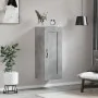 Armario de pared madera ingeniería gris hormigón 34,5x34x90 cm by , Sideboards - Ref: Foro24-830496, Price: 40,57 €, Discount: %