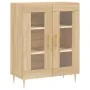 Aparador de madera de ingeniería roble Sonoma 69,5x34x90 cm by , Sideboards - Ref: Foro24-827775, Price: 94,03 €, Discount: %