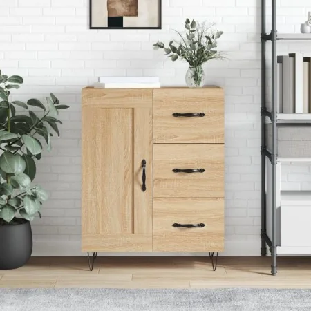 Aparador de madera de ingeniería roble Sonoma 69,5x34x90 cm de , Aparadores - Ref: Foro24-830255, Precio: 92,15 €, Descuento: %