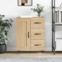 Aparador de madera de ingeniería roble Sonoma 69,5x34x90 cm de , Aparadores - Ref: Foro24-830255, Precio: 92,15 €, Descuento: %