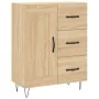 Aparador de madera de ingeniería roble Sonoma 69,5x34x90 cm de , Aparadores - Ref: Foro24-830255, Precio: 92,15 €, Descuento: %