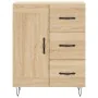 Aparador de madera de ingeniería roble Sonoma 69,5x34x90 cm de , Aparadores - Ref: Foro24-830255, Precio: 92,15 €, Descuento: %