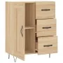 Aparador de madera de ingeniería roble Sonoma 69,5x34x90 cm de , Aparadores - Ref: Foro24-830255, Precio: 92,15 €, Descuento: %