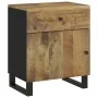 Mesita de noche madera mango madera contrachapada 50x33x60 cm de , Mesitas de noche - Ref: Foro24-350659, Precio: 86,44 €, De...