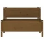 Jardinera de madera de pino maciza marrón miel 110x84x75 cm de , Maceteros y jardineras - Ref: Foro24-822265, Precio: 158,32 ...