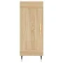 Aparador madera contrachapada color roble Sonoma 34,5x34x90 cm von , Sideboards - Ref: Foro24-830423, Preis: 63,42 €, Rabatt: %