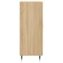 Aparador madera contrachapada color roble Sonoma 34,5x34x90 cm von , Sideboards - Ref: Foro24-830423, Preis: 63,42 €, Rabatt: %