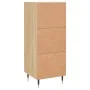 Aparador madera contrachapada color roble Sonoma 34,5x34x90 cm von , Sideboards - Ref: Foro24-830423, Preis: 63,42 €, Rabatt: %