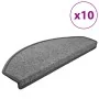 Alfombrillas de escalera 10 unidades gris oscuro 65x24x4 cm by , Stair mats - Ref: Foro24-149753, Price: 48,55 €, Discount: %