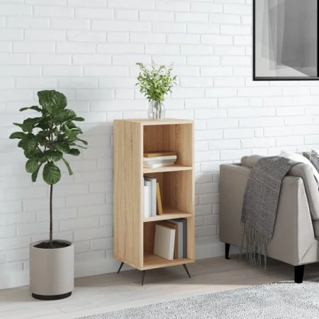 Estantería madera de ingeniería roble Sonoma 34,5x32,5x90 cm by , Sideboards - Ref: Foro24-828703, Price: 40,16 €, Discount: %