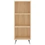 Estantería madera de ingeniería roble Sonoma 34,5x32,5x90 cm by , Sideboards - Ref: Foro24-828703, Price: 40,16 €, Discount: %