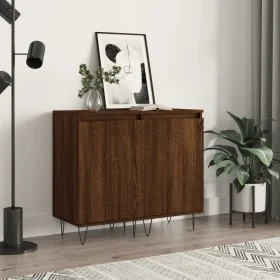Aparadores 2 uds madera de ingeniería marrón roble 40x35x70 cm by , Sideboards - Ref: Foro24-831067, Price: 60,15 €, Discount: %