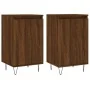Aparadores 2 uds madera de ingeniería marrón roble 40x35x70 cm by , Sideboards - Ref: Foro24-831067, Price: 60,15 €, Discount: %