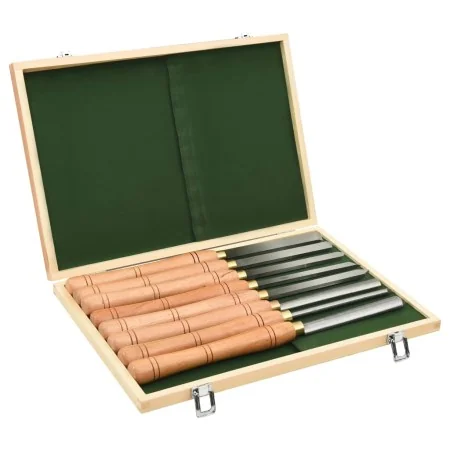 Juego de herramientas para torneado 8 piezas HSS de , Fresadoras - Ref: Foro24-147838, Precio: 117,35 €, Descuento: %