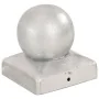 Tapas para postes 6 uds metal galvanizado globo final 71x71 mm von , Zubehör für Tore und Zäune - Ref: Foro24-145497, Preis: ...