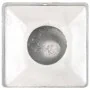 Tapas para postes 6 uds metal galvanizado globo final 71x71 mm von , Zubehör für Tore und Zäune - Ref: Foro24-145497, Preis: ...