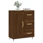 Aparador de madera de ingeniería marrón roble 69,5x34x90 cm von , Sideboards - Ref: Foro24-830243, Preis: 76,82 €, Rabatt: %