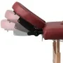 Mesa camilla de masaje de madera plegable de cuatro cuerpos rojos by , massage tables - Ref: Foro24-110094, Price: 169,19 €, ...
