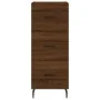 Aparador madera de ingeniería marrón roble 34,5x34x90 cm de , Aparadores - Ref: Foro24-828627, Precio: 74,00 €, Descuento: %