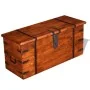 Set de baúles de almacenamiento de madera maciza 2 piezas by , Storage trunks - Ref: Foro24-244050, Price: 281,74 €, Discount: %