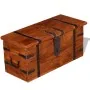 Set de baúles de almacenamiento de madera maciza 2 piezas by , Storage trunks - Ref: Foro24-244050, Price: 281,74 €, Discount: %
