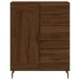 Aparador de madera de ingeniería marrón roble 69,5x34x90 cm de , Aparadores - Ref: Foro24-830283, Precio: 121,73 €, Descuento: %