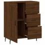 Aparador de madera de ingeniería marrón roble 69,5x34x90 cm de , Aparadores - Ref: Foro24-830283, Precio: 121,73 €, Descuento: %