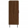 Aparador de madera de ingeniería marrón roble 69,5x34x90 cm de , Aparadores - Ref: Foro24-830283, Precio: 121,73 €, Descuento: %
