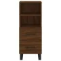 Aparador madera de ingeniería marrón roble 34,5x34x90 cm de , Aparadores - Ref: Foro24-828699, Precio: 73,00 €, Descuento: %