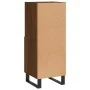 Aparador madera de ingeniería marrón roble 34,5x34x90 cm de , Aparadores - Ref: Foro24-828699, Precio: 73,00 €, Descuento: %