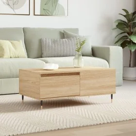 Mesa de centro madera contrachapada roble Sonoma 90x50x36,5 cm von , Couchtisch - Ref: Foro24-830799, Preis: 68,29 €, Rabatt: %