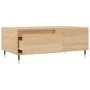 Mesa de centro madera contrachapada roble Sonoma 90x50x36,5 cm von , Couchtisch - Ref: Foro24-830799, Preis: 68,29 €, Rabatt: %