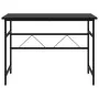 Escritorio para ordenador de MDF y metal negro 105x55x72 cm de , Escritorios - Ref: Foro24-20538, Precio: 76,82 €, Descuento: %