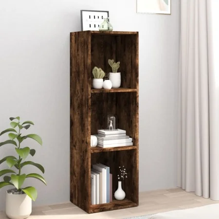 Estantería/mueble de TV madera roble ahumado 36x30x114 cm by , Bookcases and shelves - Ref: Foro24-826655, Price: 47,31 €, Di...