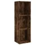 Estantería/mueble de TV madera roble ahumado 36x30x114 cm by , Bookcases and shelves - Ref: Foro24-826655, Price: 47,31 €, Di...