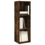 Estantería/mueble de TV madera roble ahumado 36x30x114 cm by , Bookcases and shelves - Ref: Foro24-826655, Price: 47,31 €, Di...