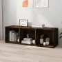 Estantería/mueble de TV madera roble ahumado 36x30x114 cm by , Bookcases and shelves - Ref: Foro24-826655, Price: 47,31 €, Di...