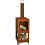 Esschert Design Chimenea exterior con sitio para leña oxidada FF298 von , Kamine - Ref: Foro24-421282, Preis: 185,60 €, Rabat...