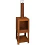 Esschert Design Chimenea exterior con sitio para leña oxidada FF298 von , Kamine - Ref: Foro24-421282, Preis: 185,60 €, Rabat...