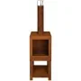 Esschert Design Chimenea exterior con sitio para leña oxidada FF298 von , Kamine - Ref: Foro24-421282, Preis: 185,60 €, Rabat...