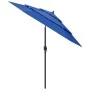Sombrilla jardín 3 niveles palo de aluminio azul celeste 2,5 m by , Umbrellas - Ref: Foro24-313867, Price: 80,96 €, Discount: %