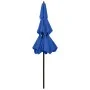 Sombrilla jardín 3 niveles palo de aluminio azul celeste 2,5 m by , Umbrellas - Ref: Foro24-313867, Price: 80,96 €, Discount: %
