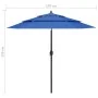 Sombrilla jardín 3 niveles palo de aluminio azul celeste 2,5 m by , Umbrellas - Ref: Foro24-313867, Price: 80,96 €, Discount: %