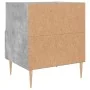 Mesita de noche madera ingeniería gris hormigón 40x35x47,5 cm by , Nightstands - Ref: Foro24-827412, Price: 41,33 €, Discount: %