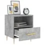 Mesita de noche madera ingeniería gris hormigón 40x35x47,5 cm by , Nightstands - Ref: Foro24-827412, Price: 41,33 €, Discount: %