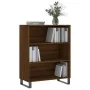 Estantería madera de ingeniería roble marrón 69,5x32,5x90 cm by , Sideboards - Ref: Foro24-828395, Price: 66,32 €, Discount: %